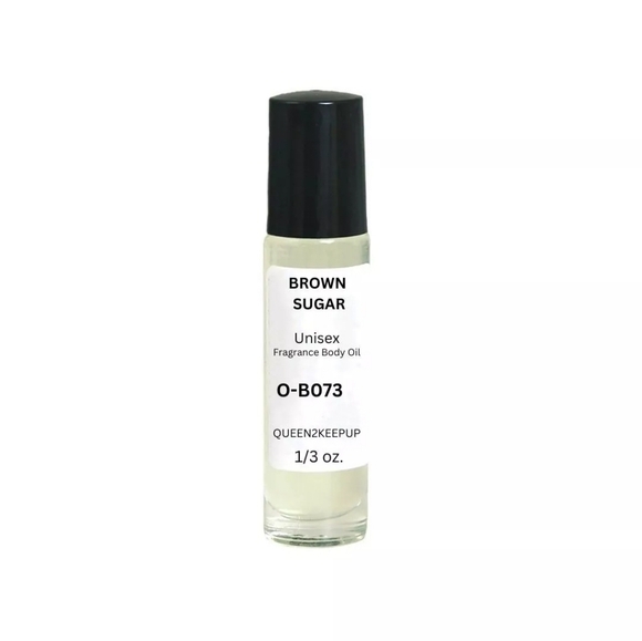 Queen2KeepUp Boutique Other - Brown Sugar (Unisex) Body Oil 10 ml Fragrance Similar 1/3 oz Roll-On Scent